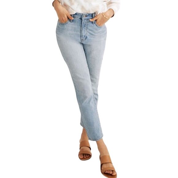 Madewell 27 The Curvy Perfect Vintage Straight Jean High Rise - Picture 1 of 10